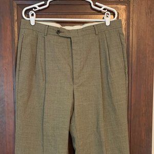 Vintage Loose Tailored Trouser in Mini Houndstooth